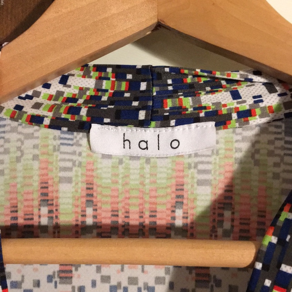 Halo Patterned Wrap Tunic - Picture 2 of 3